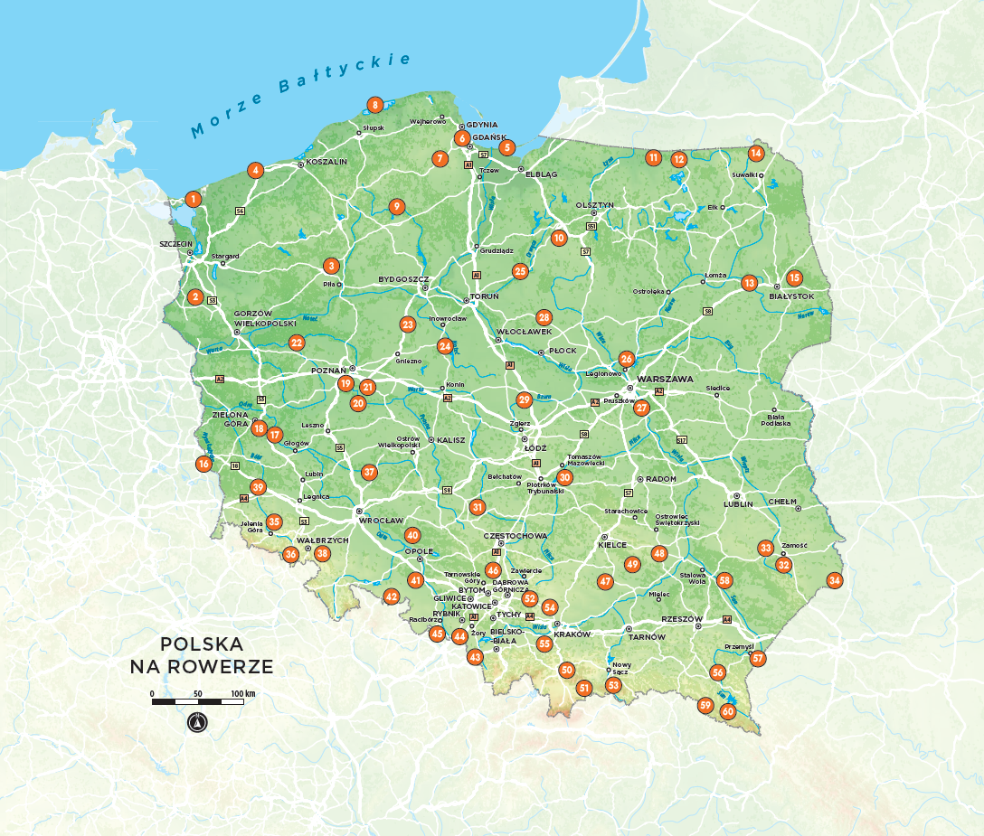 Polska na rowerze - 60 wycieczek jednodniowych dla każdego - obrazek 7