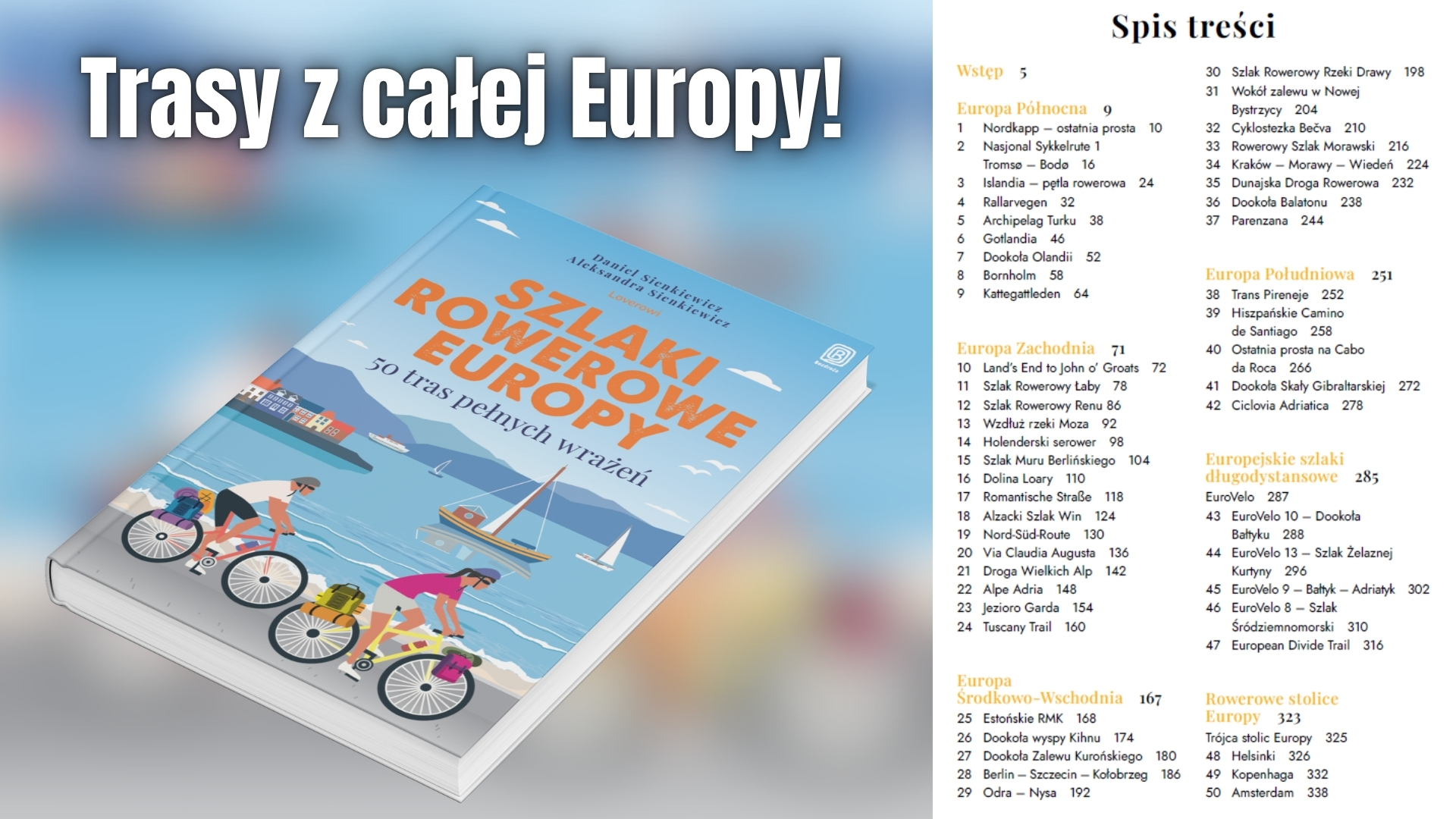 Szlaki rowerowe Europy + loverowe gadżety - obrazek 2
